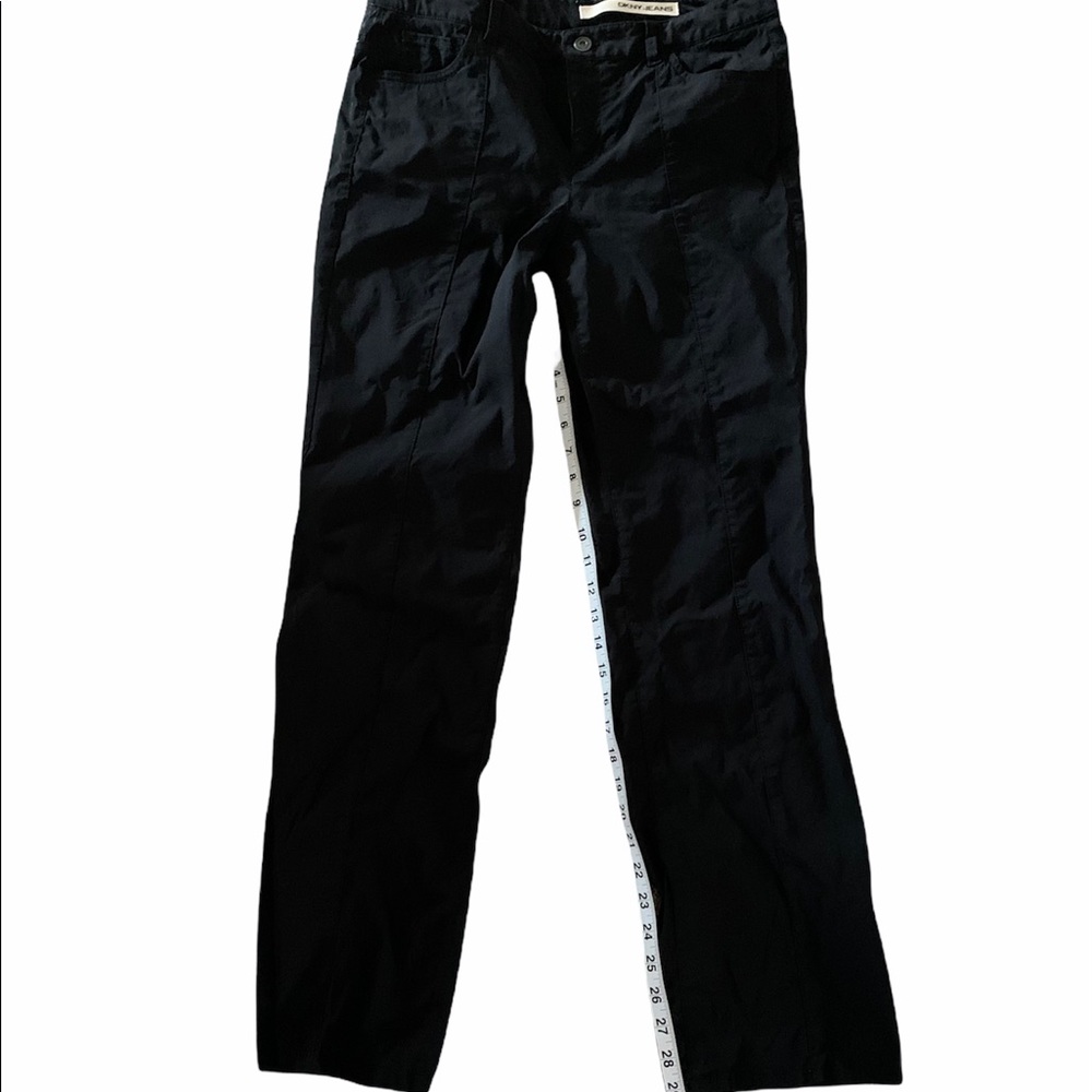 Women’s DKNY jeans black pant size 10